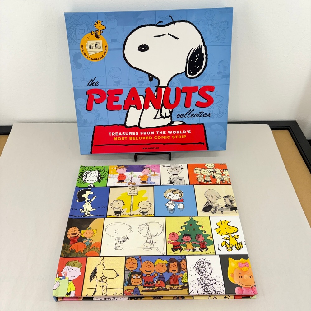 Peanuts Collection Nat Gertler Hardcover First Edition 2010 Snoopy Book COMPLETE